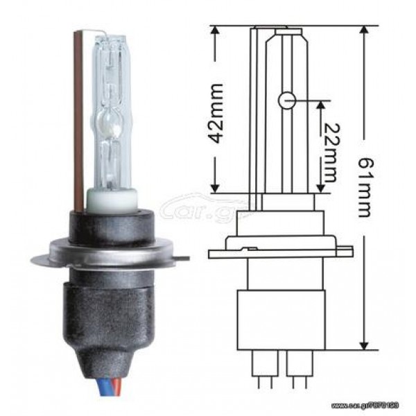 XENON H7M LAMP 6K