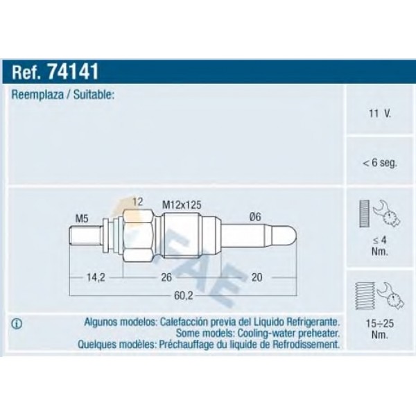 E 74141 FAE