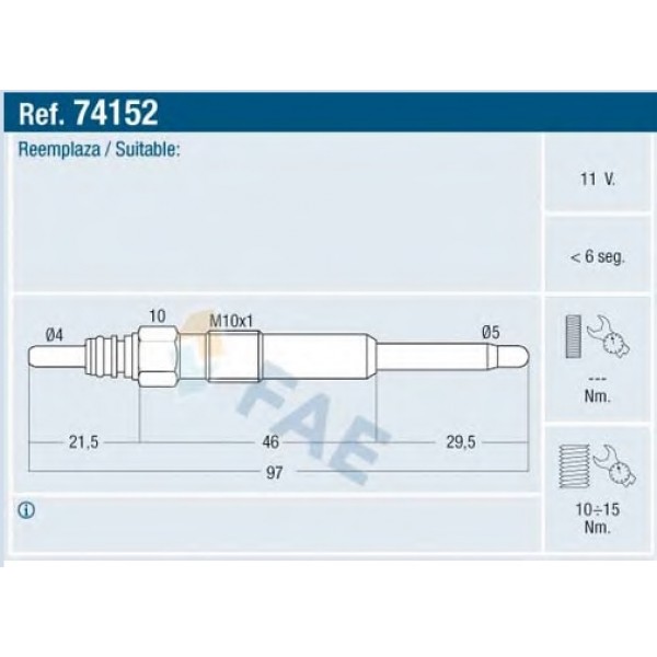 E 74152 FAE