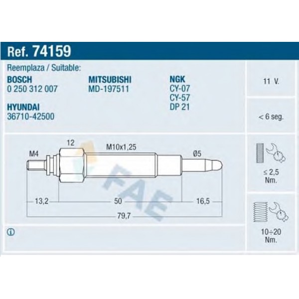 E 74159 FAE