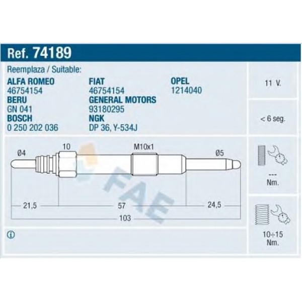 E 74189 FAE