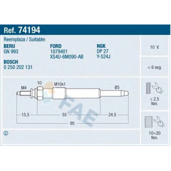 E 74194 FAE