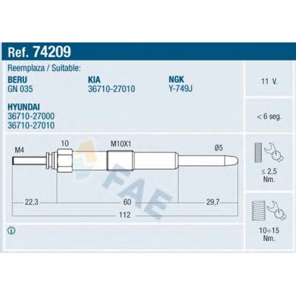 E 74209 FAE