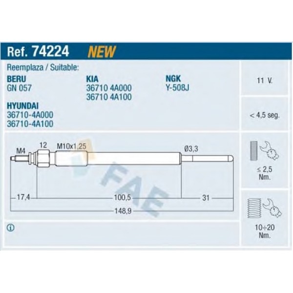 E 74224 FAE