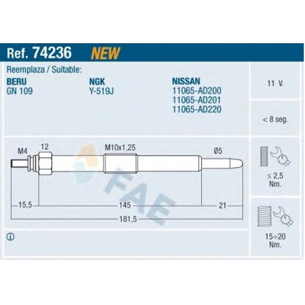 E 74236 FAE